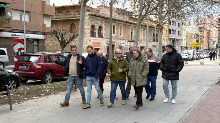 Izquierdo defiende en Fraga unos servicios públicos “dignos y a medida” en cada territorio