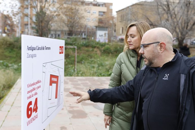 Alegría anuncia medidas para reducir alquileres en Aragón y construir viviendas públicas