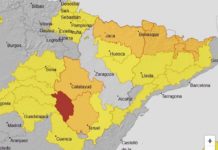 Alerta naranja en Aragón por temperaturas mínimas y nevadas en el Pirineo