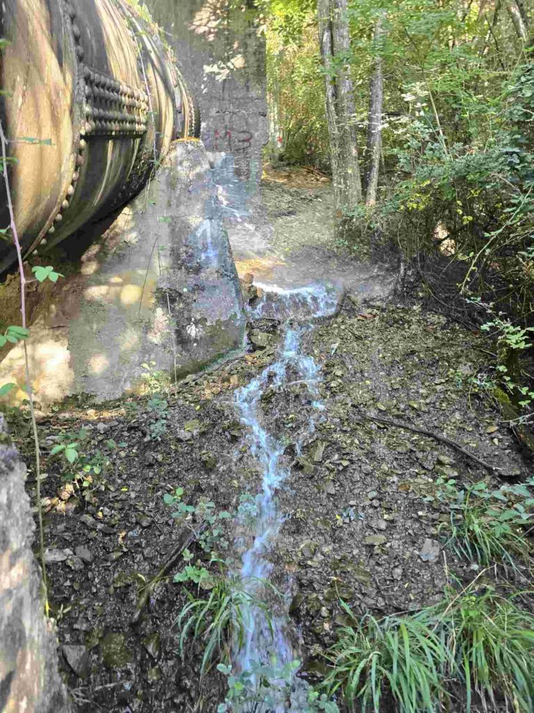 Aragón Existe denuncia fugas en el salto hidroeléctrico de Lafortunada-Cinqueta