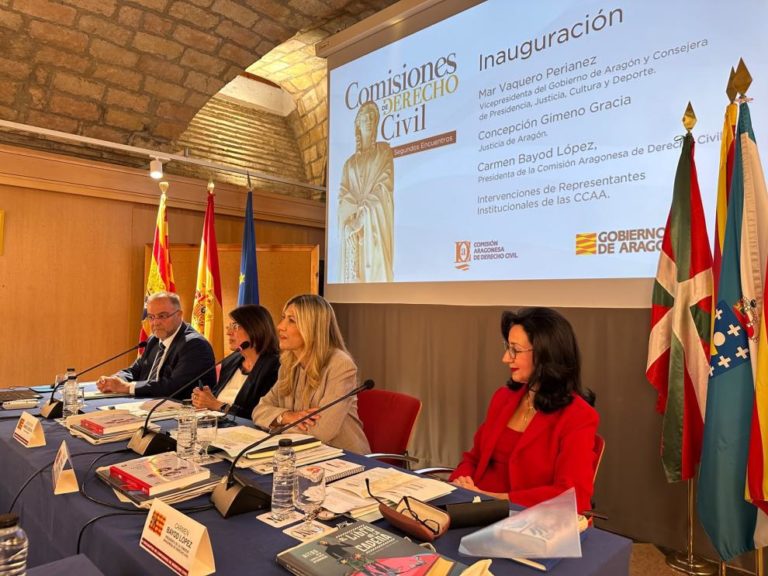 Aragón refuerza su Derecho Civil en los II Encuentros de Comisiones Asesoras
