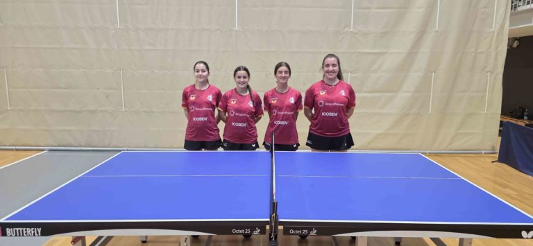 Comienza la liga nacional femenina de tenis de mesa 25-26