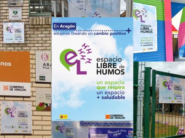 Aragón suma 129 centros educativos a la campaña Espacios Libres de Humo para combatir el tabaquismo