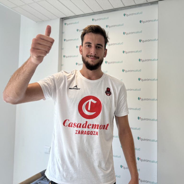 Arnau Parrado se desvincula del Casademont Zaragoza