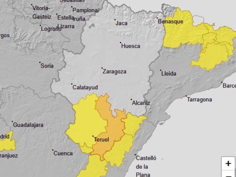 Aviso naranja por tormentas en Gúdar y Maestrazgo genera preocupación