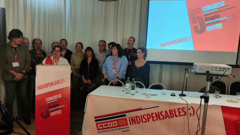 Begoña Pérez reelegida Secretaria General en la Federación de Servicios a la Ciudadanía de CCOO