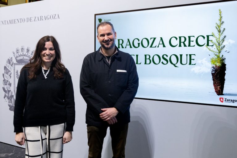 El Bosque de los Zaragozanos supera los 205.000 árboles y arbustos plantados