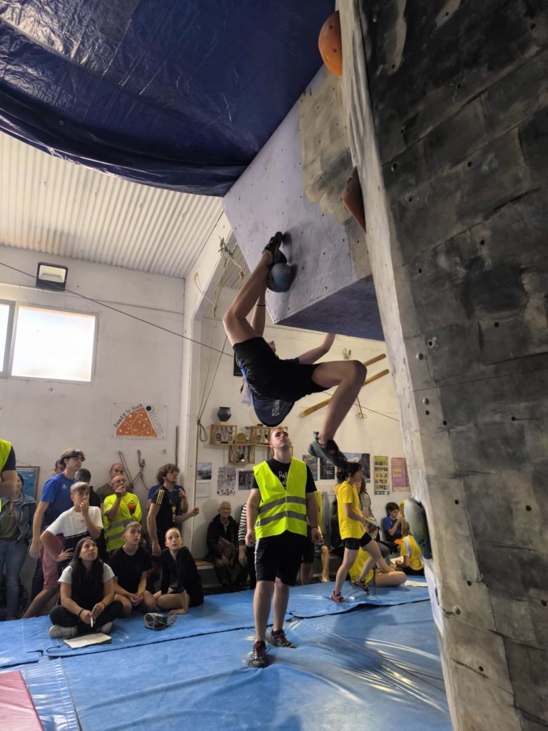 Las jóvenes promesas de la escalada en Aragón