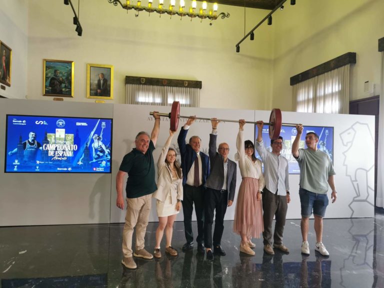 Zaragoza acoge el Campeonato de España de halterofilia con 200 atletas en competición