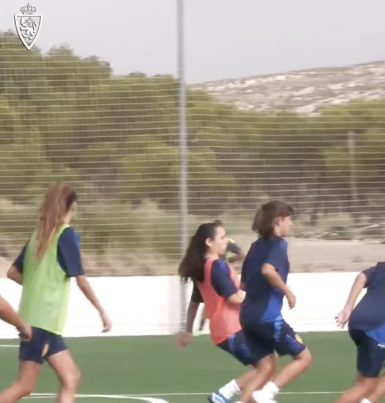 Los equipos femeninos del Real Zaragoza inician su pretemporada