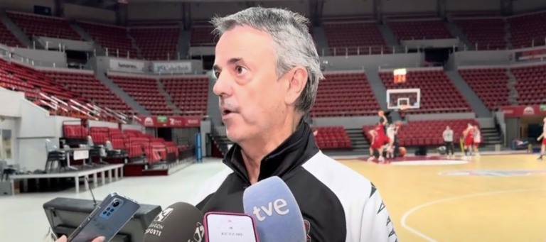 Porfirio Fisac, ante el calendario que afronta Casademont Zaragoza: «Lo único que pido es que no tenga lesionados»