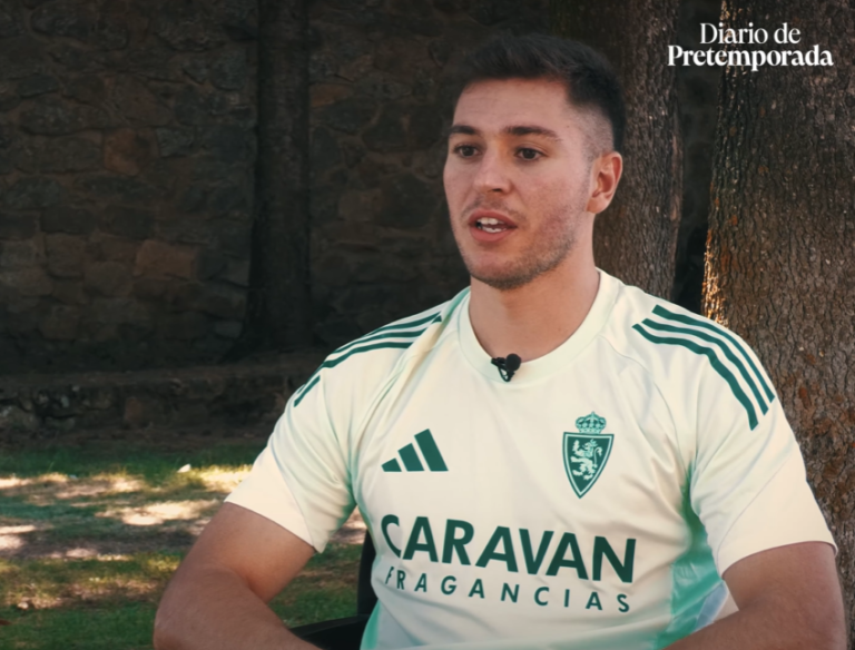 Carlos Calavia: “Tenía la espinita de no haber hecho nunca una pretemporada y ahora lo estoy disfrutando al máximo”