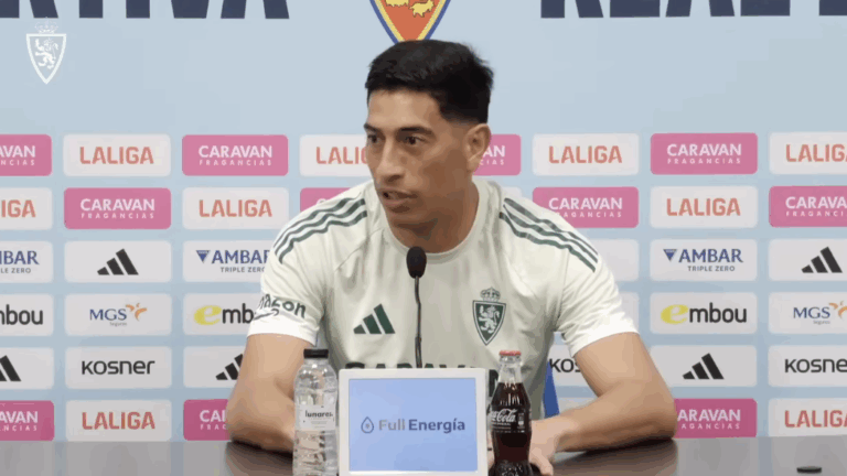 Esteban Andrada: “No vine de paso a Zaragoza, vengo a ascenderlo”