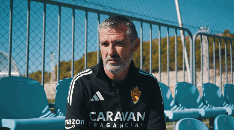 Emilio Larraz toma el mando del Real Zaragoza tras la salida de Gabi Fernández