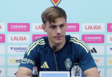 Dani Gómez llama a pasar página tras el golpe ante el Mirandés: “El equipo está bien de ánimo”