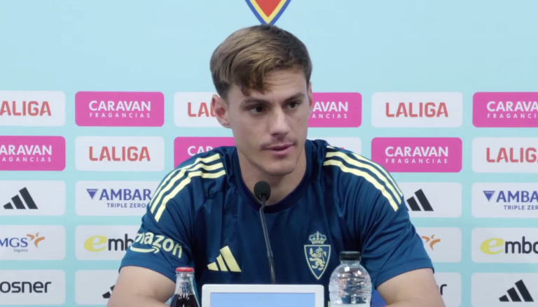 Dani Gómez llama a pasar página tras el golpe ante el Mirandés: “El equipo está bien de ánimo”