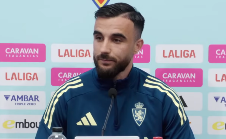 Rober aprieta los dientes para seguir ayudando al Zaragoza: “Llevo un mes y medio un poco jodido”