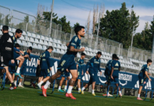 Nueve bajas en el primer entrenamiento de la semana