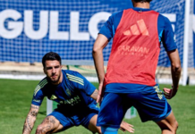El Real Zaragoza entrena hoy con 10 jugadores menos