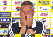 David Navarro se rompe en rueda de prensa: “No he podido, no hemos podido sacarlo adelante”