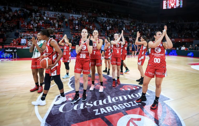 Casademont Zaragoza arrasa al Dinamo Sassari en su estreno en casa (68-47)