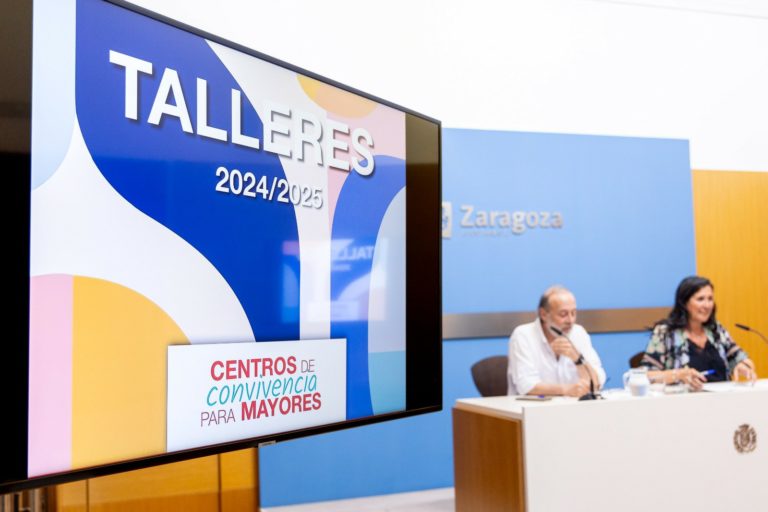 Zaragoza amplía su programa de envejecimiento activo con 800 Talleres