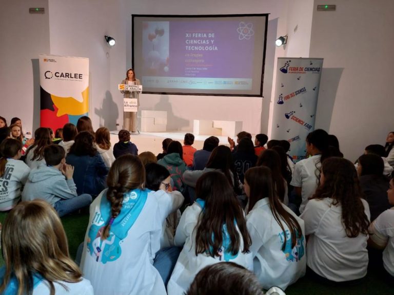 Cerca de 150 alumnos participan en la XI Feria de Ciencias y Tecnología en Lengua Extranjera en Aragón