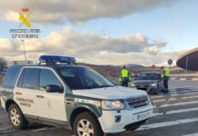 Una conductora en Teruel es interceptada con alcohol en sangre cuatro veces superior al límite legal