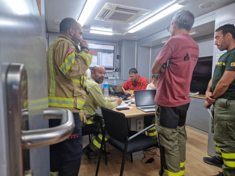 Controlado el incendio de Tamarite de Litera tras afectar 4.525 hectáreas