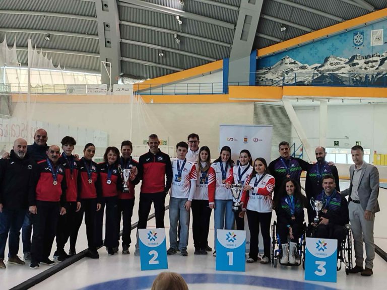 Curling Club Hielo Jaca logra subcampeonato en la Liga Española de Curling
