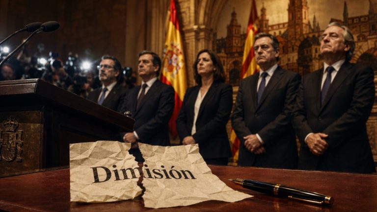 Aquí no dimite nadie.
