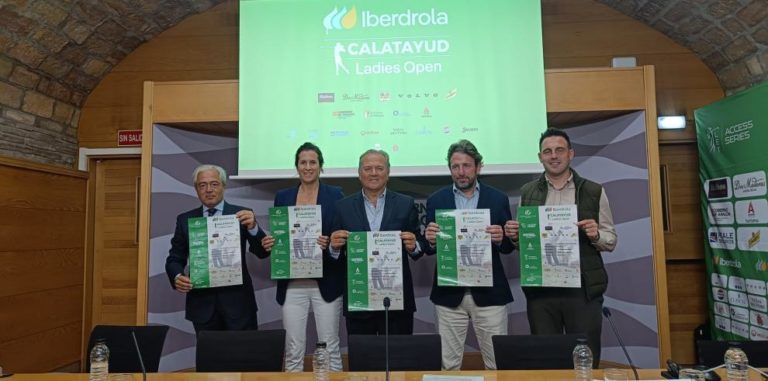 Calatayud acoge el Iberdrola Calatayud Ladies Open, impulsando el turismo y el deporte