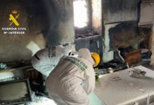 Detenido por incendiar una vivienda de Mora de Rubielos tras ser amenazado por el propietario