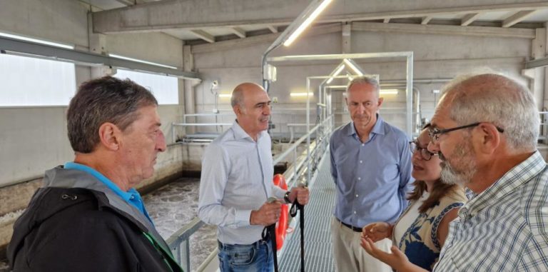 Entrarán en funcionamiento las estaciones de bombeo de Eriste a finales de agosto