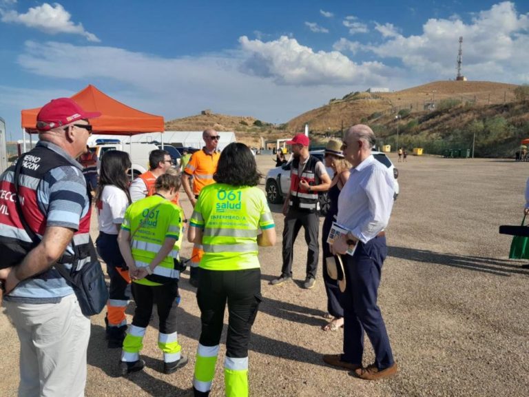 El 061 Aragón registra una treintena de asistencias durante el eclipse, con 17 en puntos de observación