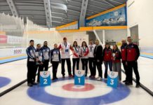El Curling Club Hielo Jaca logra el bronce en el Campeonato de España de Curling Mixto