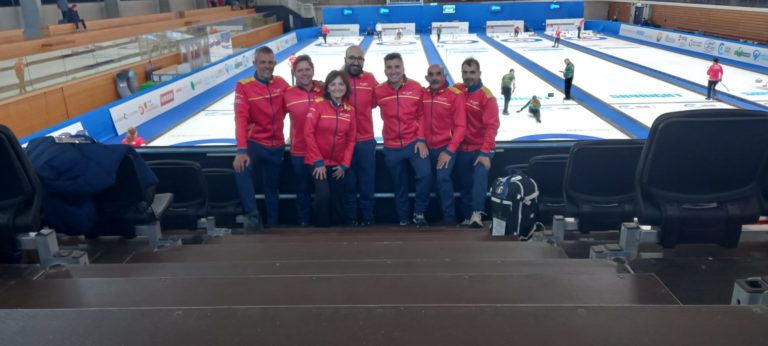 El Curling Club Hielo Jaca representa a España en el Mundial de Suiza