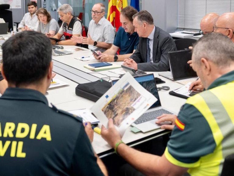 El Gobierno de Aragón rebaja la emergencia del incendio de Ejulve y autoriza el realojo de evacuados