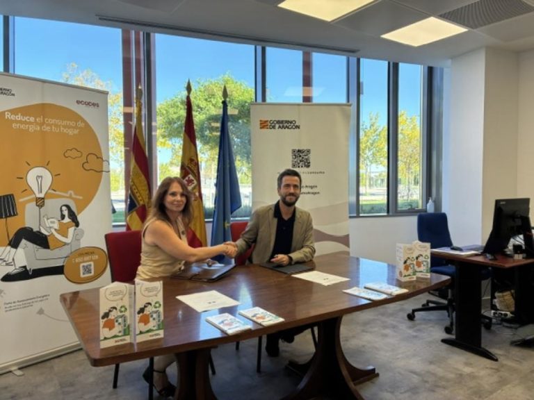 El Gobierno de Aragón y ECODES refuerzan el asesoramiento energético para ayudar a las familias a ahorrar en sus facturas