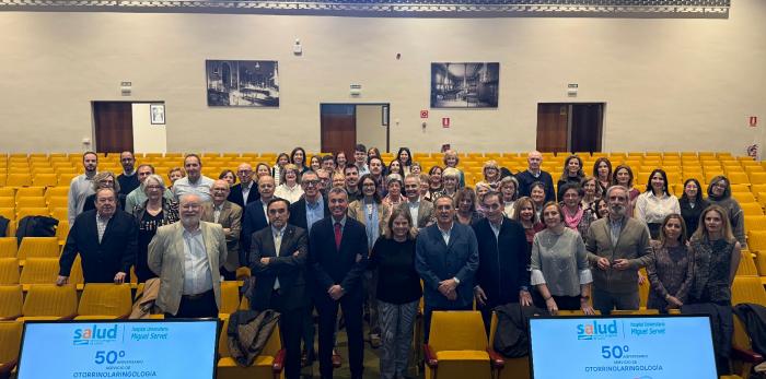El Hospital Universitario Miguel Servet celebra 50 años de avances en Otorrinolaringología en Aragón