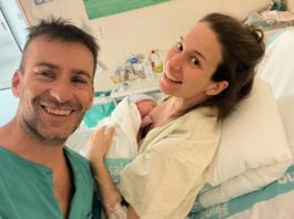 El Hospital de Barbastro celebra el primer nacimiento del año en España