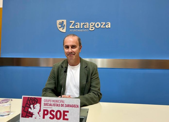 El PSOE critica la gestión del Gobierno de Chueca ante las altas temperaturas y la contaminación en Zaragoza_1