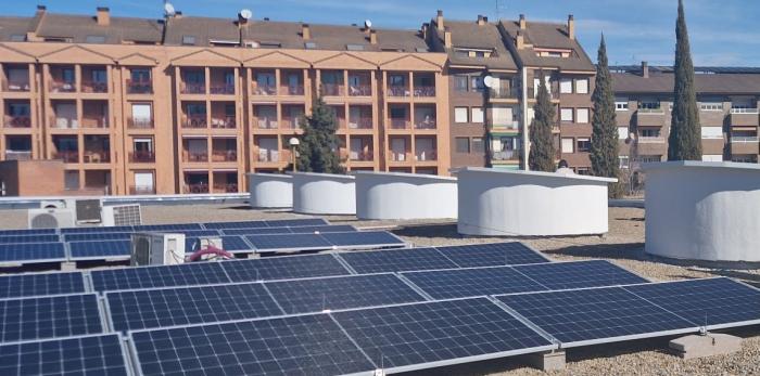 El SALUD ingresa 48.000 euros gracias al ahorro energético con las placas solares