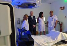 El acelerador de Huesca ha tratado ya a más de mil pacientes, ahorrando 2,7 millones de kilómetros en desplazamientos