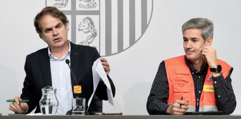 Aragón limpia el 20% del área afectada en Catarroja