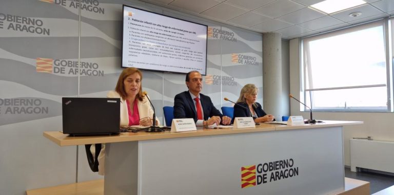 El Gobierno de Aragón lanza la campaña de vacunación contra la gripe y COVID-19