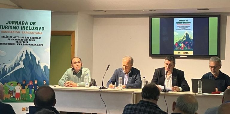 El Gobierno de Aragón apuesta por un turismo inclusivo en Canfranc
