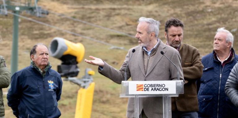 El Gobierno de Aragón anuncia un plan de 78 millones para mejorar las estaciones de esquí