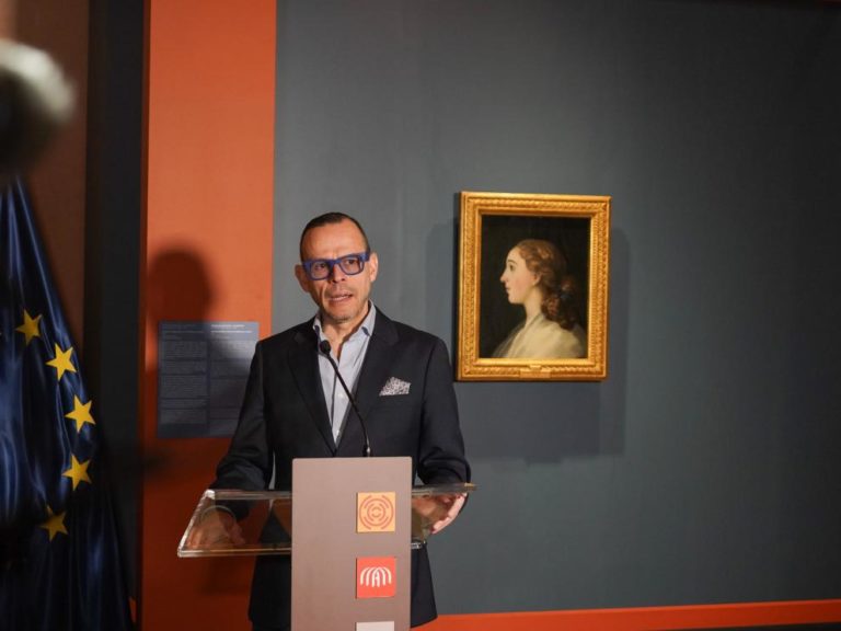 El retrato de María Teresa de Vallabriga llega a la exposición de Goya en el Palacio de la Aljafería
