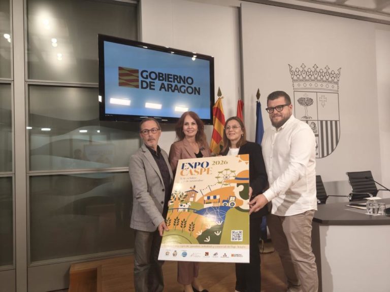 ExpoCaspe 2026 impulsará la innovación y el desarrollo del sector agroindustrial en Aragón